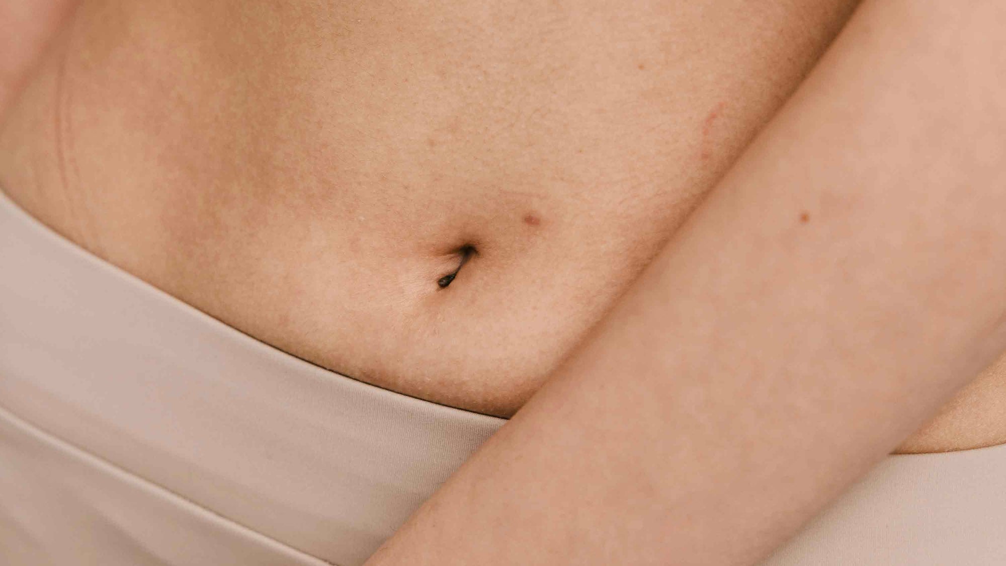 Nahaufnahme Bauch