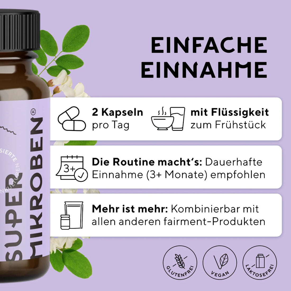 SuperMikroben - Premium-Biotika | Kapseln 60 Stk.