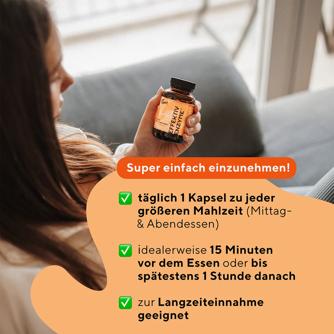 EffektivEnzyme - Premium Enzym-Komplex | Kapseln 90 Stk.