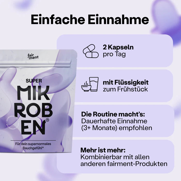 SuperMikroben - Premium-Biotika | Kapseln 60 Stk.