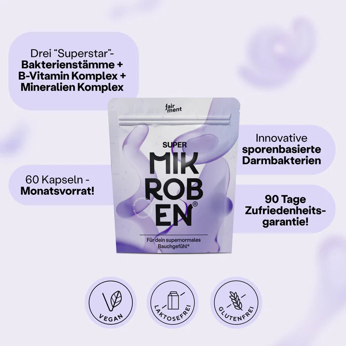 SuperMikroben - Premium-Biotika | Kapseln 60 Stk.