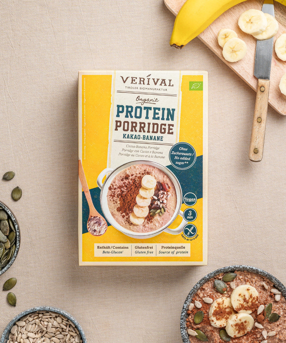 Bio Protein Porridge Kakao-Banane | 350g