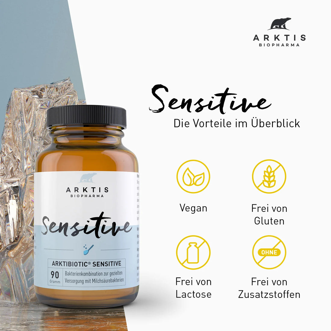 Arktis Arktibiotic Sensitive | Pulver 90g