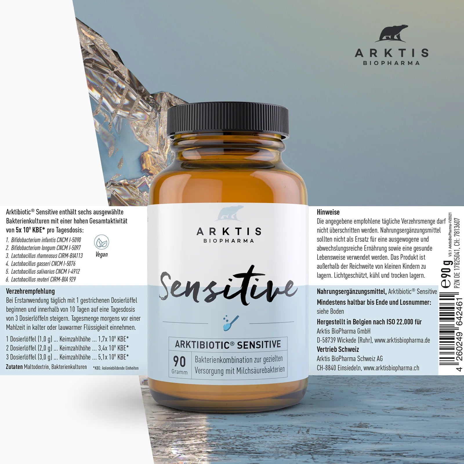 Arktis Arktibiotic Sensitive | Pulver 90g