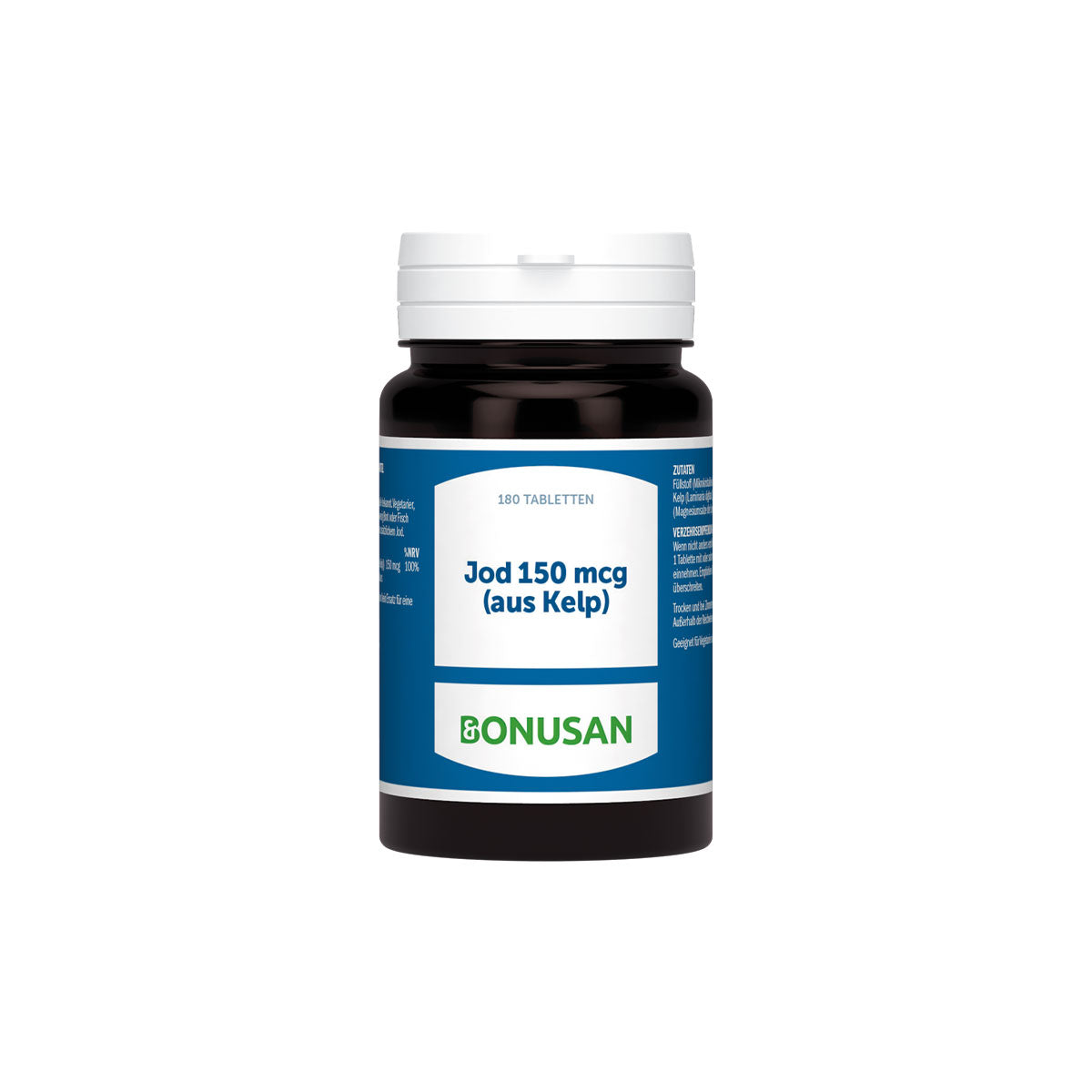 Jod 150 mcg (aus Kelp) | Tabletten 180 Stk.