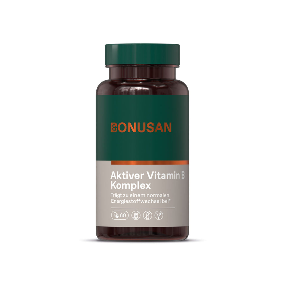 Aktiver Vitamin B Komplex | Kapseln 60 Stk.