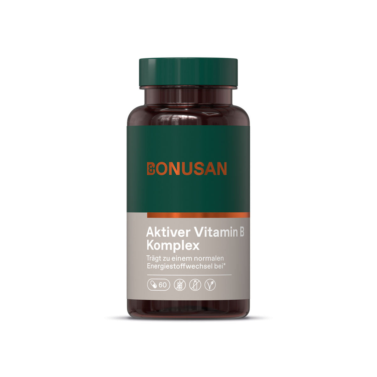 Aktiver Vitamin B Komplex | Kapseln 60 Stk.