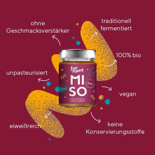 Bio Miso Aka Tsubu | 200g