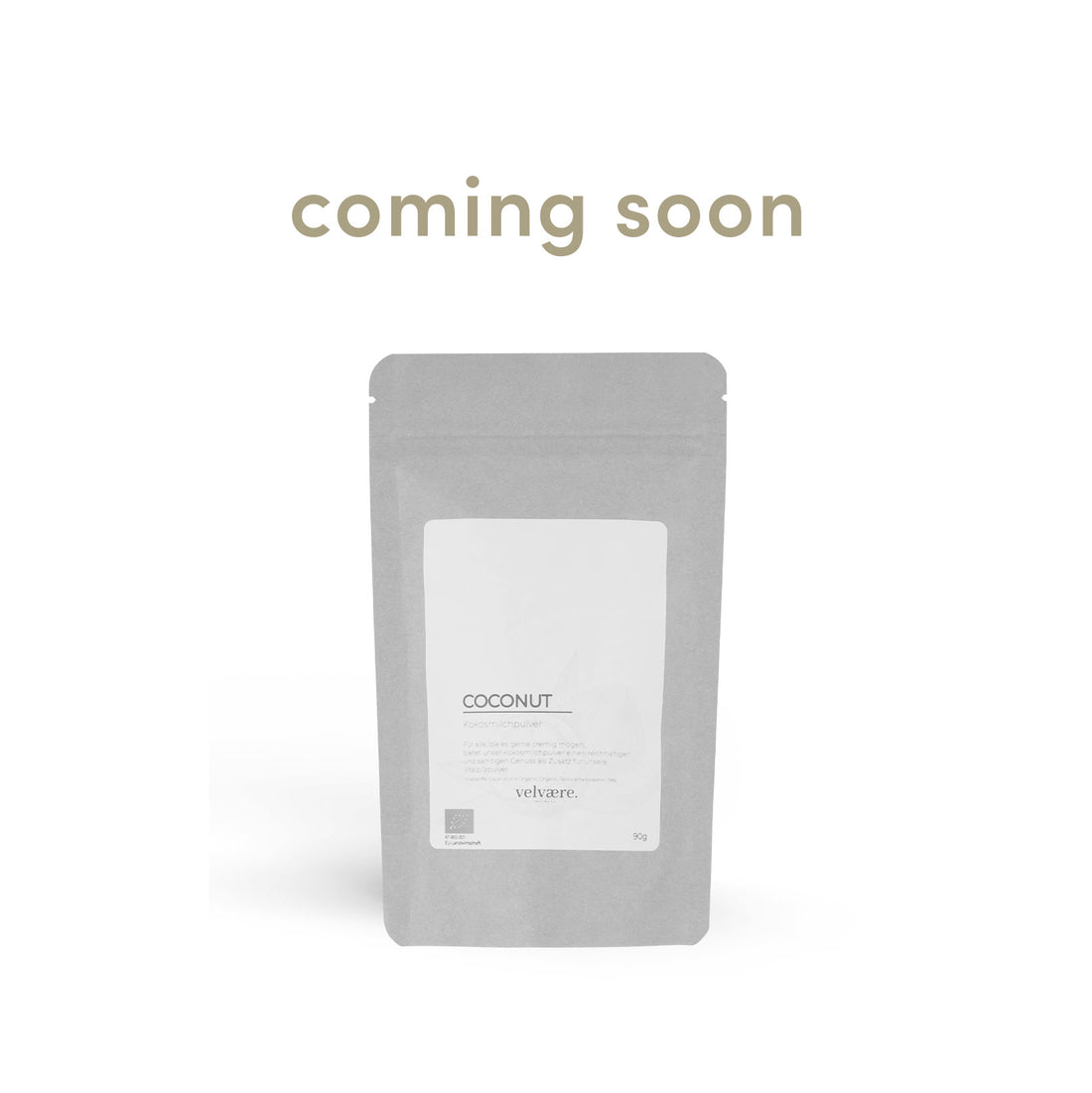 Coming soon | BIO Kokosmilchpulver | 90g