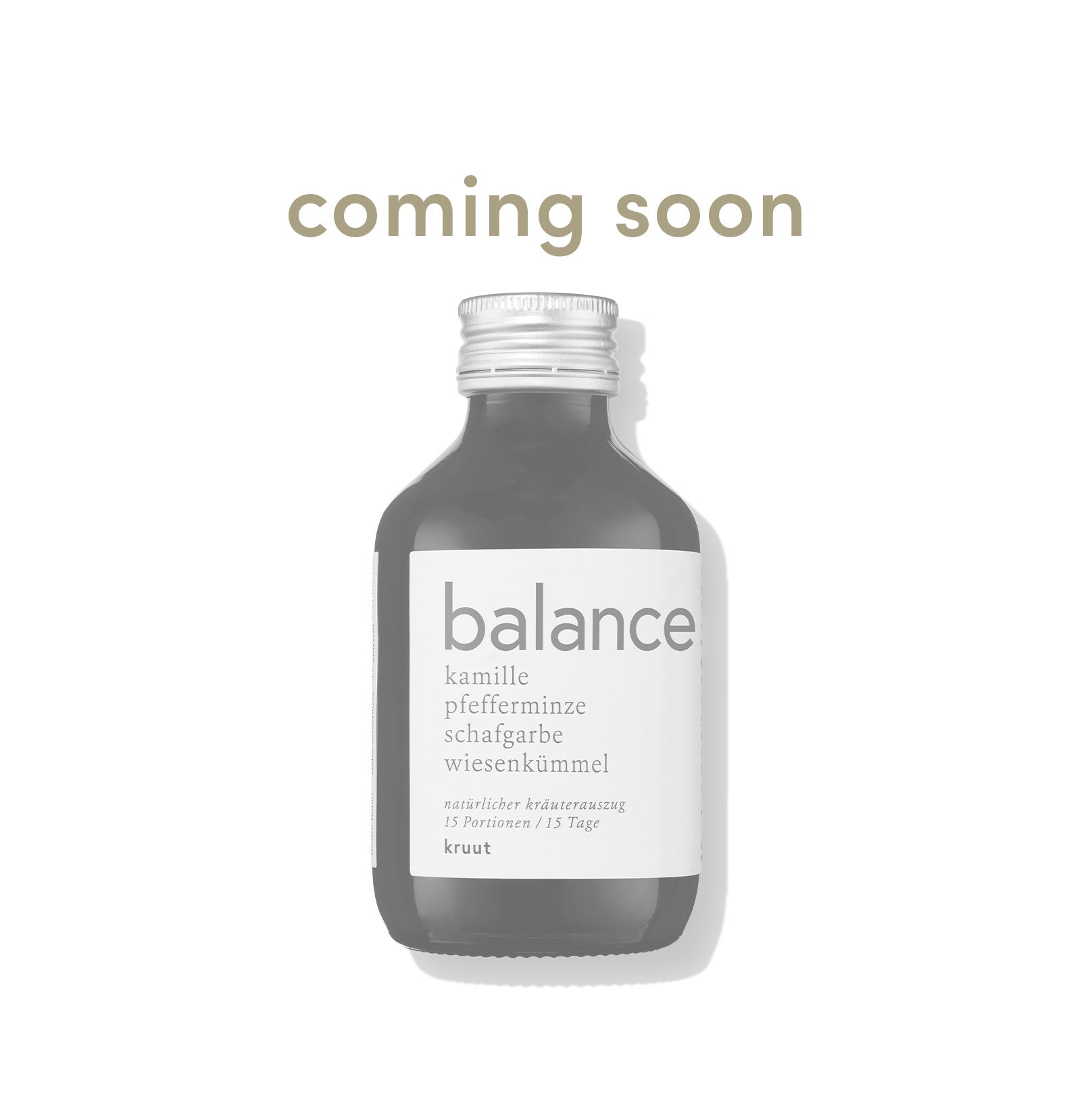 Coming soon | Oxymel Balance | 150 ml | 15 Port.