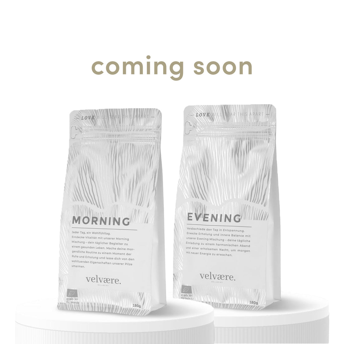 Coming soon | BIO Morning + Evening Vitalpilz Drinks | Pulver 180g