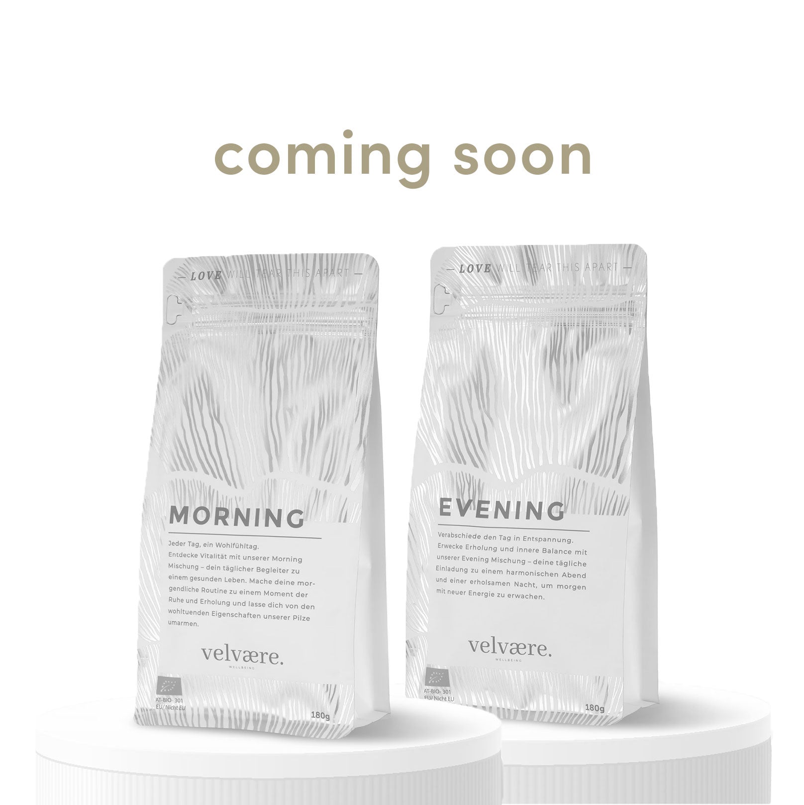 Coming soon | BIO Morning + Evening Vitalpilz Drinks | Pulver 180g