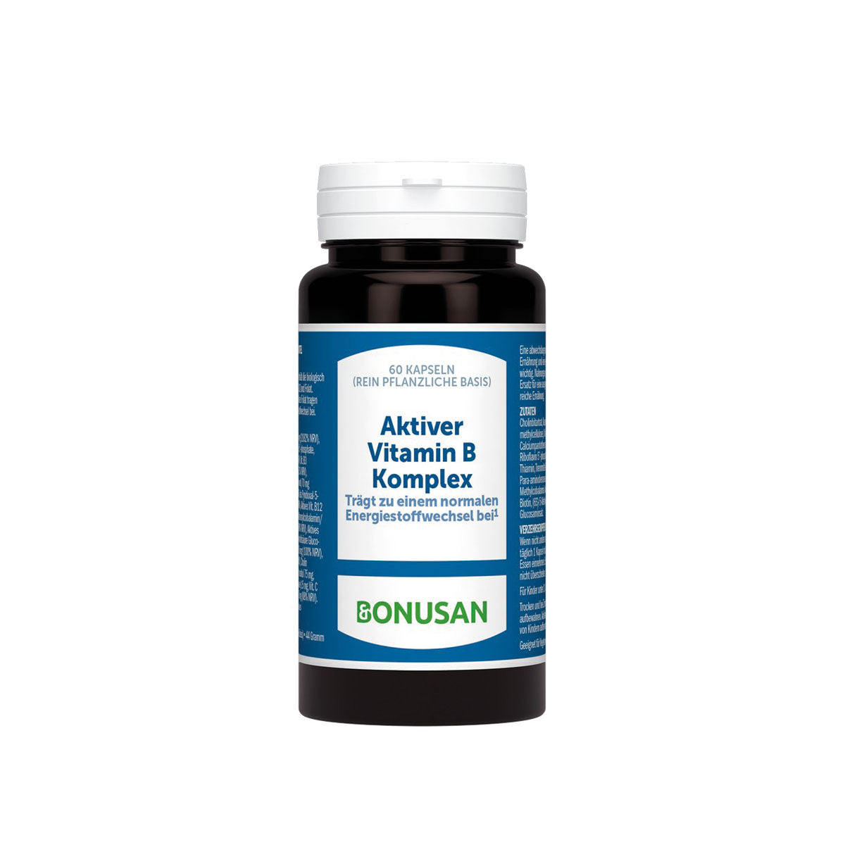 Aktiver Vitamin B Komplex | Kapseln 60 Stk.